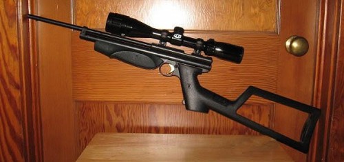 Crosman 1377 airgun with butt-stock 